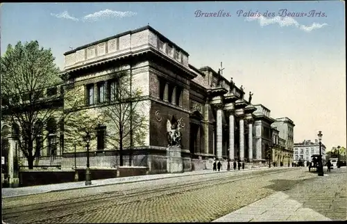 Ak Bruxelles Brüssel, Palais des Beaux Arts