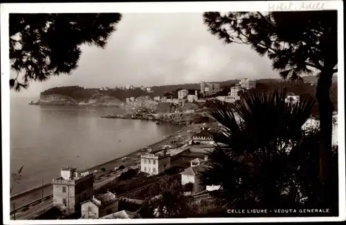 Ak Celle Ligure Ligurien, Veduta Generale
