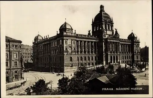 Ak Praha Prag Tschechien, Narodni Museum