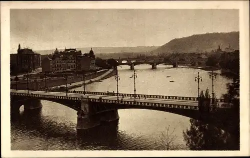 Ak Praha Prag Tschechien, Cechuv Most