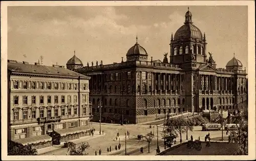 Ak Praha Prag Tschechien, Narodni Museum