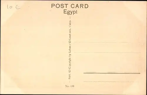 Ak Ismailia Ägypten, The Native Quarters