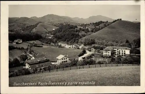 Ak Dancharinea Dantxarinea Navarra, Parte francesa y parte espanola