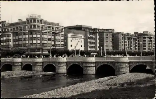 Ak Burgos Kastilien und León, Puente de San Pablo