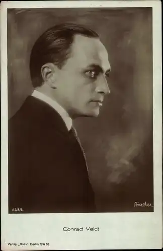 Ak Schauspieler Conrad Veidt, Portrait