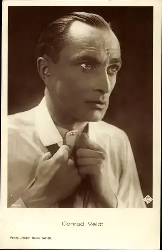 Ak Schauspieler Conrad Veidt, Portrait