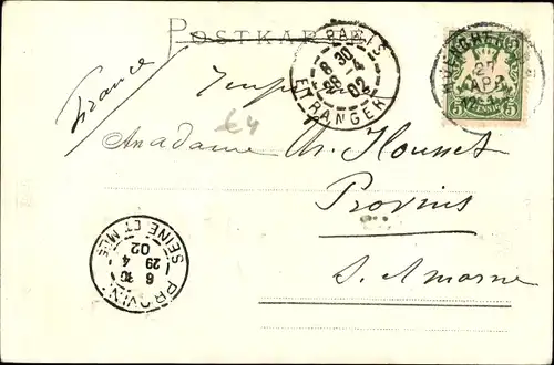 Wappen Litho München, Marienplatz, Münchner Kindl