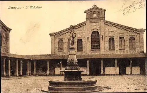 Ak Zaragoza Saragossa Aragonien, El Matadero