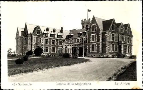 Ak Santander Kantabrien Spanien, Palacio de la Magdalena