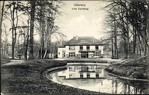 Ak Olterterp Friesland Niederlande, Villa Zandberg