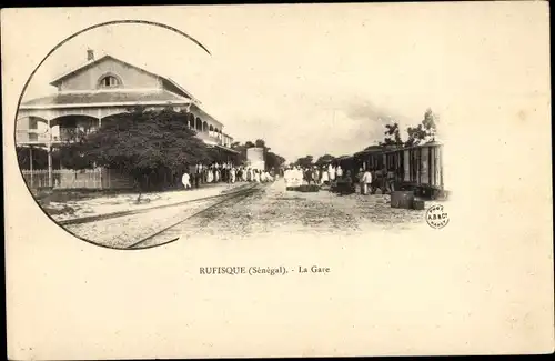 Ak Rufisque Senegal, La Gare