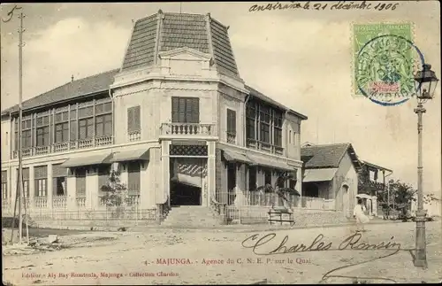 Ak Mahajanga Majunga Madagaskar, Agence du C.N.E.P sur le Quai
