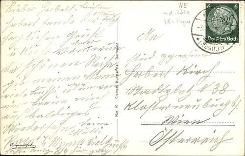 Ak Wetter an der Ruhr in Westfalen, Harkortsee mit Ehrenmal und Harkort-Turm