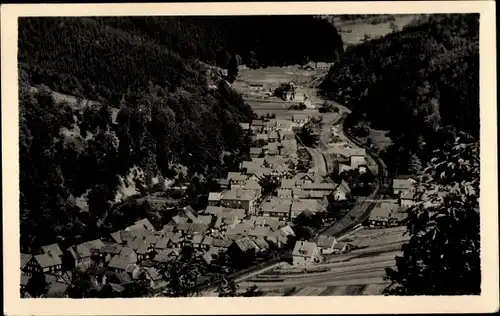 Ak Schleusingerneundorf Schleusingen in Thüringen, Gesamtansicht