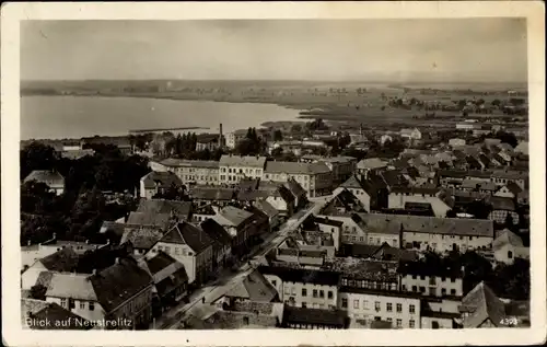 Ak Neustrelitz in Mecklenburg, Ortsübersicht