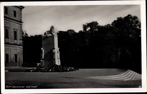 Ak Weimar in Thüringen, 94er Denkmal