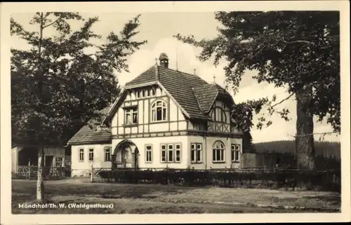 Ak Elgersburg in Thüringen, Mönchhof, Waldgasthaus