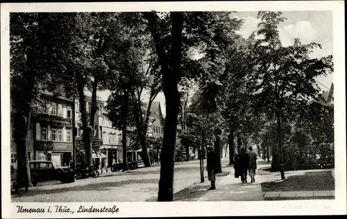 Ak Ilmenau in Thüringen, Lindenstraße