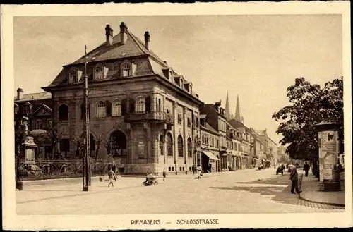 Ak Pirmasens am Pfälzerwald, Schlossstraße