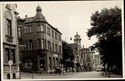 Ak Zeulenroda in Thüringen, Stalinstraße mit Veteranenheim