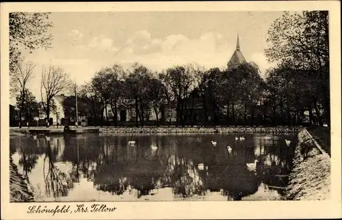 Ak Schönefeld bei Berlin, Am See