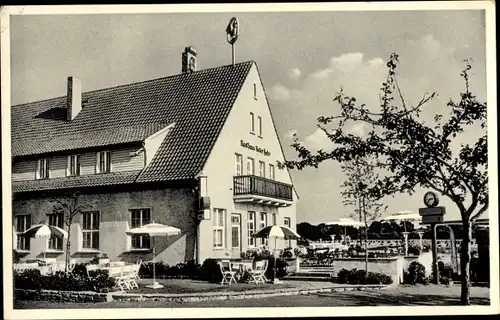 Ak Westerfeld Hemmingen Niedersachsen, Rasthaus Roter Hahn