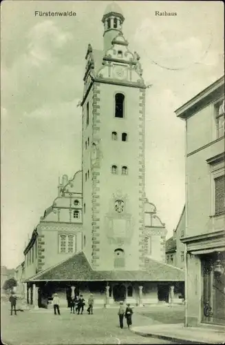 Ak Fürstenwalde an der Spree, Rathaus