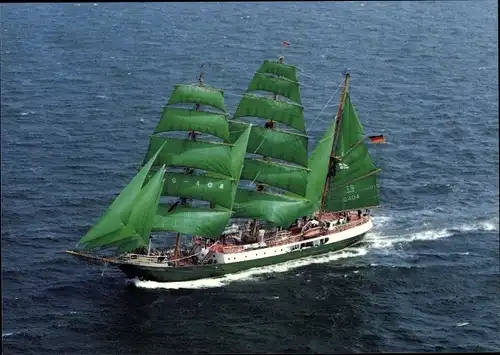 Ak Segelschiff, Bark Alexander von Humboldt