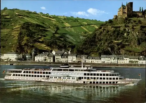 Ak Köln Düsseldorfer Rheindampfschifffahrt AG M.S. Rhein