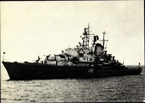 Ak Deutsche Flotte, Schulschiff Deutschland A 59, Bundesmarine