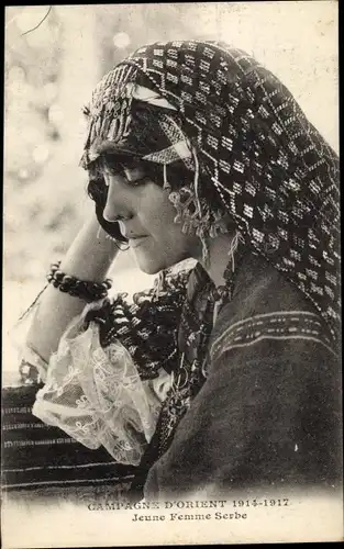 Ak Serbien, Type de femme serbe, Serbin