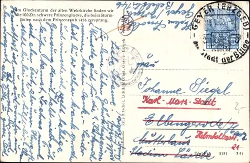 Ak Geyer in Sachsen, Laurentiuskirche