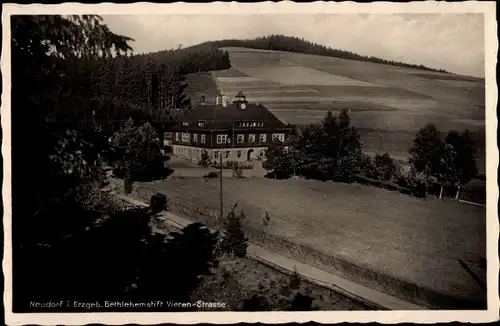 Ak Neudorf Sehmatal Erzgebirge, DJH Jugendherholungsheim Bethlehemstift, Vierenstraße