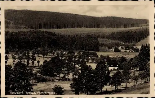 Ak Neudorf Sehmatal im Erzgebirge, Vierenstraße