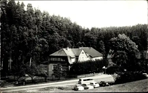 Ak Ottomühle Rosenthal Bielatal Sächsische Schweiz, Oberes Bielatal, Ortsansicht