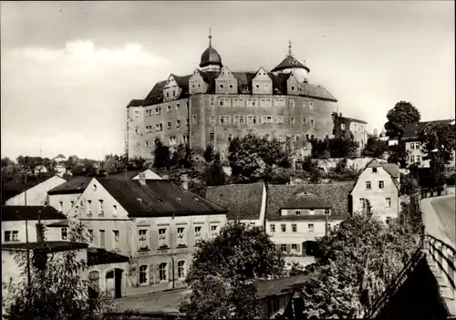 Ak Zschopau im Erzgebirge Sachsen, Schloss