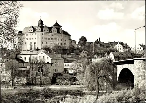 Ak Zschopau im Erzgebirge Sachsen, Burg Wildeck