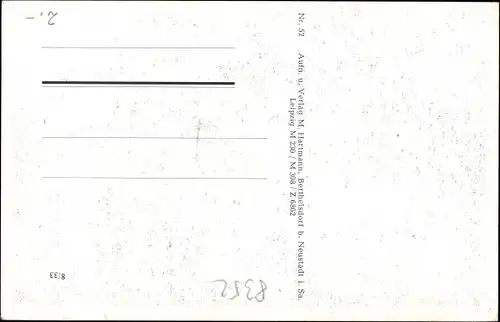 Ak Hohnstein Sächsische Schweiz, Ortschaft mit Kirche, Burg