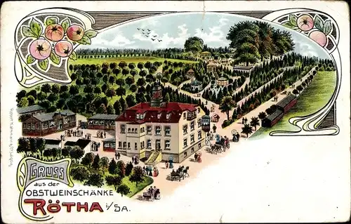 Litho Rötha in Sachsen, Obstweinschänke