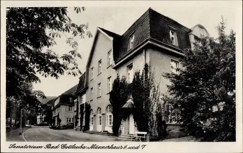 Ak Bad Gottleuba in Sachsen, Sanatorium der SVA Sachsen, Männerhaus 6 und 7