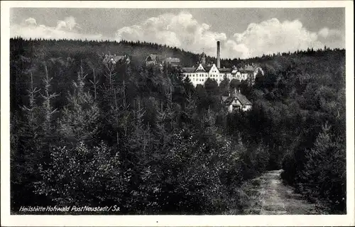 Ak Hohwald Neustadt in Sachsen, Heilstätte