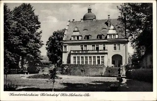 Ak Helmsdorf Stolpen in Sachsen, Handwerkerheim