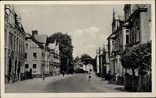 Ak Bergen im Vogtland, Falkensteiner Straße