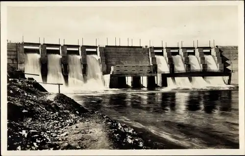 Ak Kriebstein Sachsen, Zschopau Talsperre