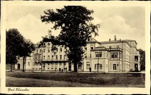 Ak Kreischa bei Dresden, Großes Kurhaus