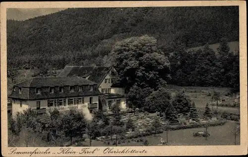 Ak Oberschlottwitz Glashütte in Sachsen, Klein Tirol