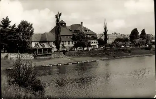 Ak Paulsdorf Dippoldiswalde im Osterzgebirge, HO Hotel Seeblick an der Malter Talsperre