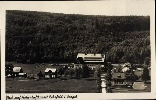 Ak Rehefeld Zaunhaus Altenberg im Erzgebirge, Blick auf den Ort