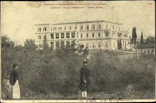 Ak Korfu Griechenland, Villa Impériale Achilléion