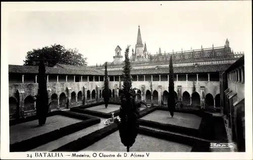 Ak Batalha Portugal, Mosteiro, O Claustro de D. Afonso V
